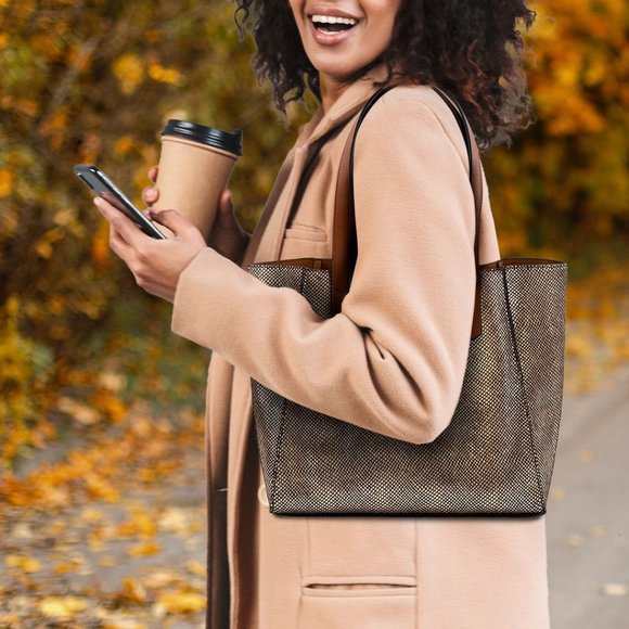 COPY - Bagamour Bronze Tote Bag - Picture 2 of 8